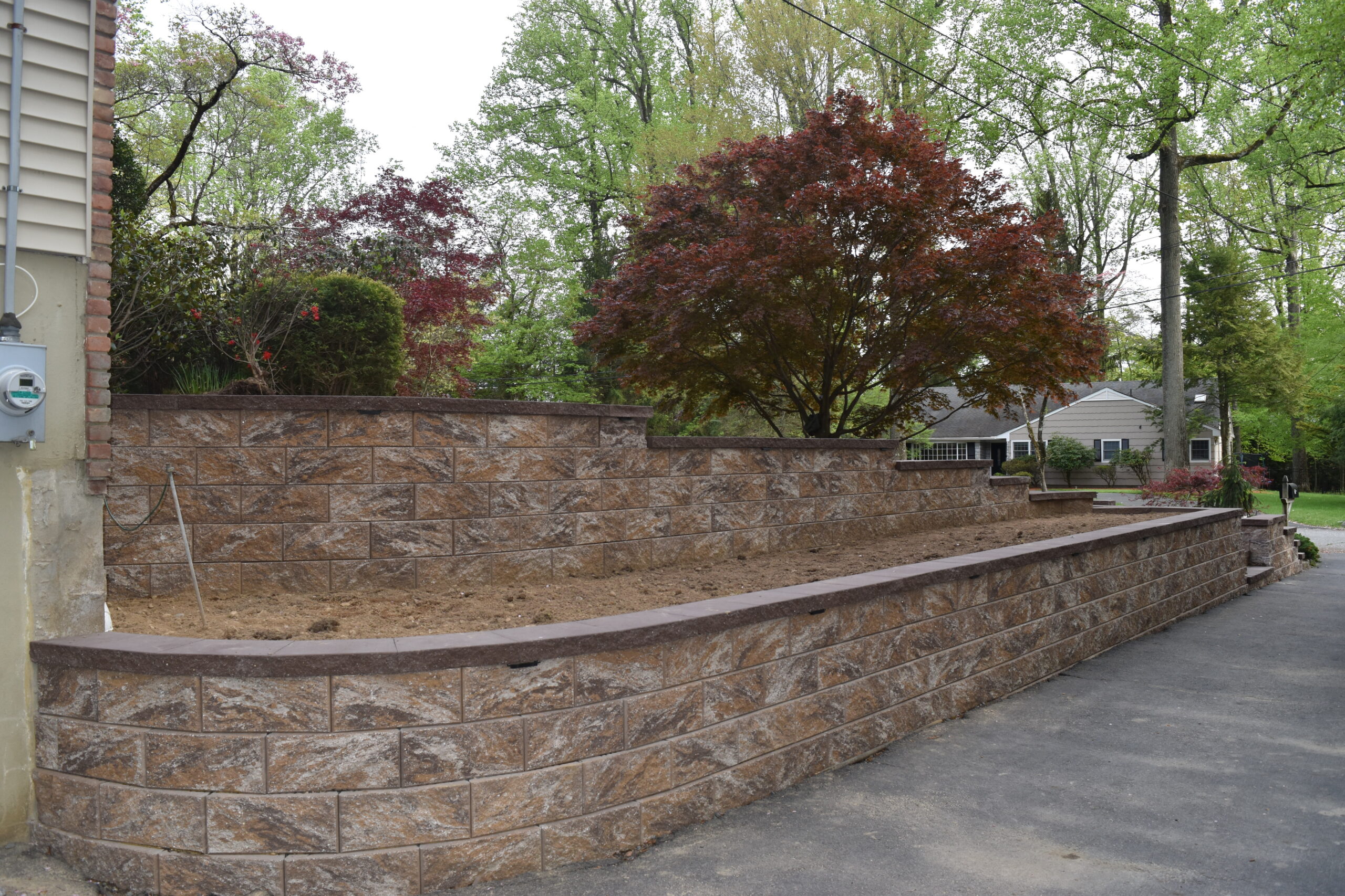 Retaining wall design bergen county nj