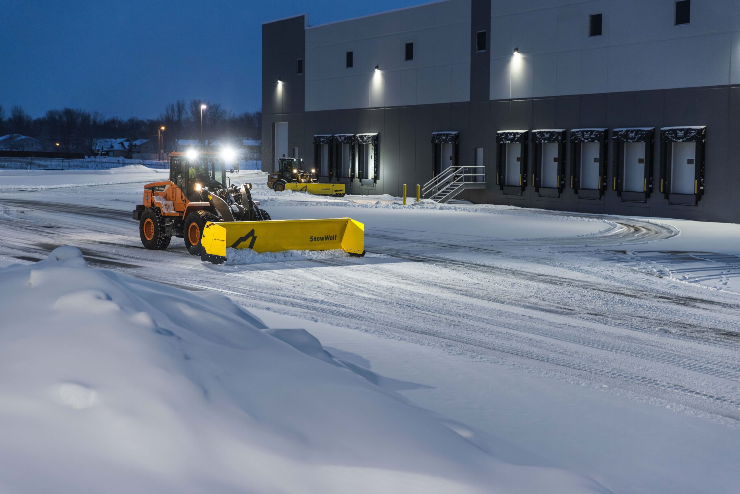 loader snow loader snow
