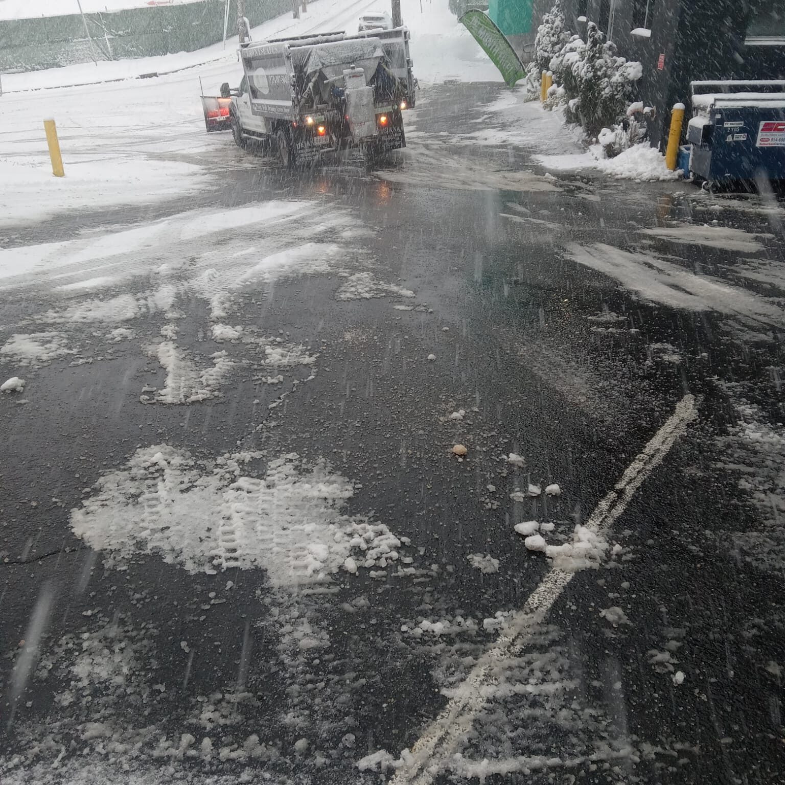 Commercial salting service Commercial salting service